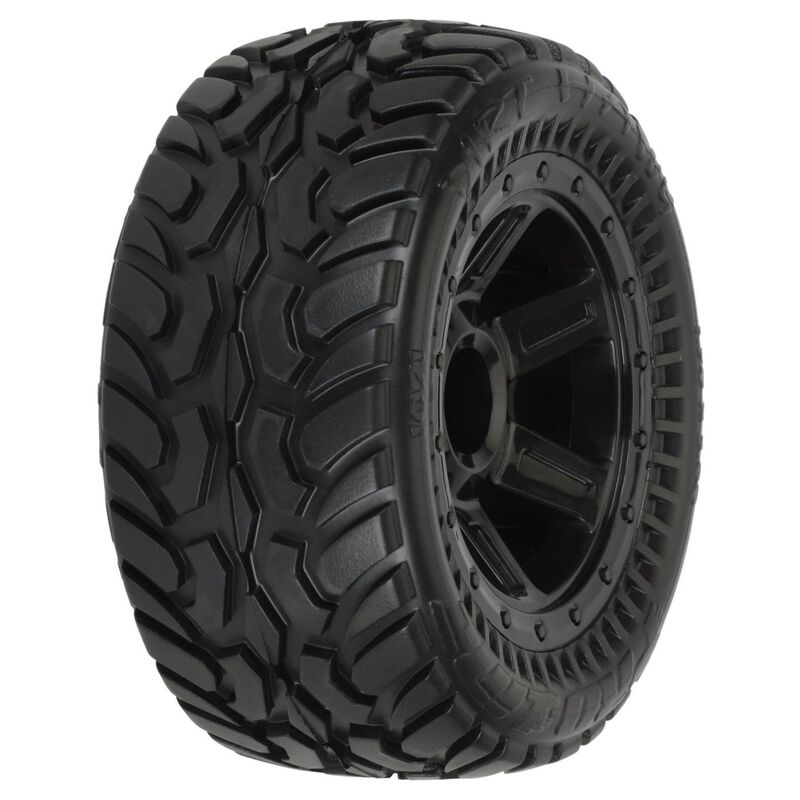 Pro-Line Racing Mounted Dirt Hawg I Off Road Tires 1:16 E-Revo 1071-11 PRO107111